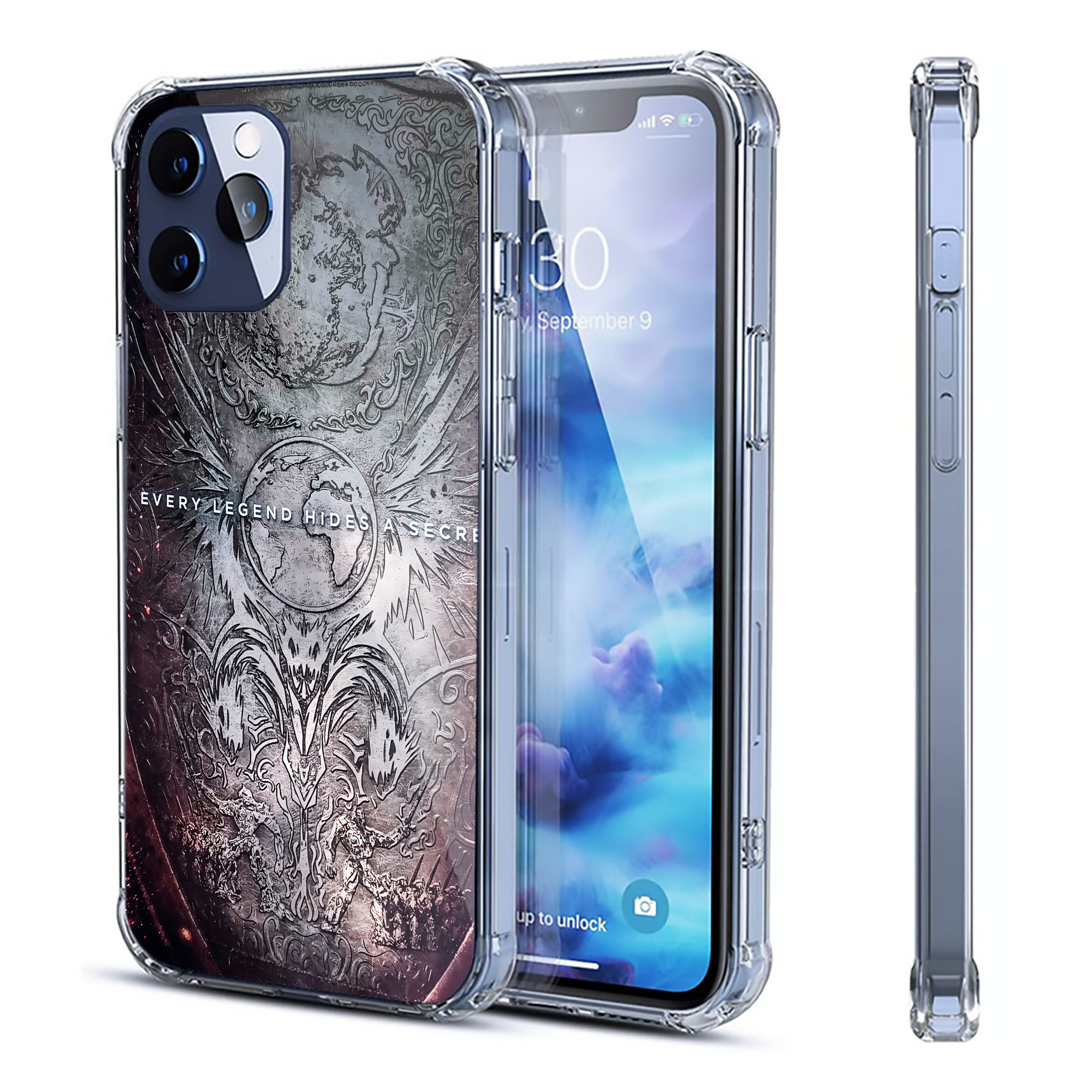 （画像用） Transformers トランスフォーマー 【iPhone 12シリーズ対応】透明スマホケース（クリアソフトケース）